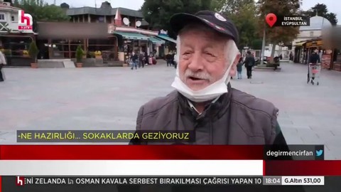 82 yaşındaki vatandaş gözyaşlarını tutamadı: Soba yakmamak için sokaklarda geziyorum