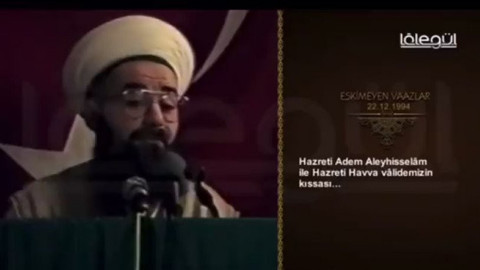 Sezen Aksu ve Ali Babacan'a tepki gösteren Cübbeli Ahmet'in 'Hz. Adem' vaazı ortaya çıktı!