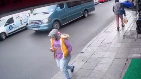 Cep telefonu canından ediyordu: İşte kaza anı
