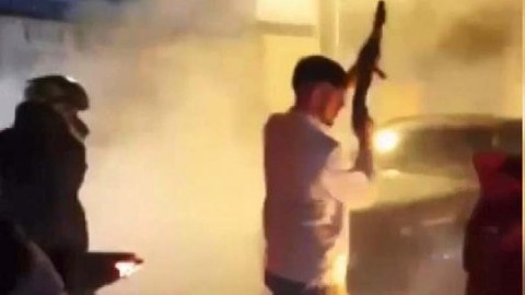 Ataşehir'de pompalı tüfekle havaya ateş açtı!