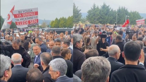 Kılıçdaroğlu'na Hatay Havalimanı'nda yoğun ilgi: Miting alanını aratmadı
