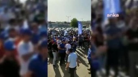 TÜPRAŞ Aliağa Rafinerisi'nde işçi kıyımına karşı emekçilerden eylem