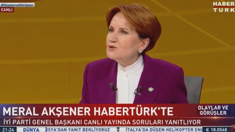 Akşener'den Kaftancıoğlu'na destek tweeti attığı için Sabri Uzun'un rütbelerinin sökülmesine tepki