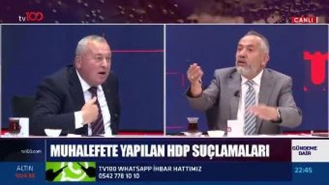 Cemal Enginyurt ile Latif Şimşek canlı yayında birbirine girdi!
