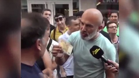 Gurbetçi vatandaş 50 euro ile ekonomi dersi verdi