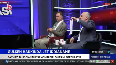 İsmail Saymaz, Gülşen iddianamesini canlı yayında okudu: 'Savcının diplomasını sorgulatır!'