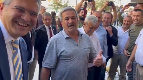 CHP'li Salıcı'dan esnaf ziyareti: Hakkarilinin gönlünden geçen cumhurbaşkanı adayı kim?