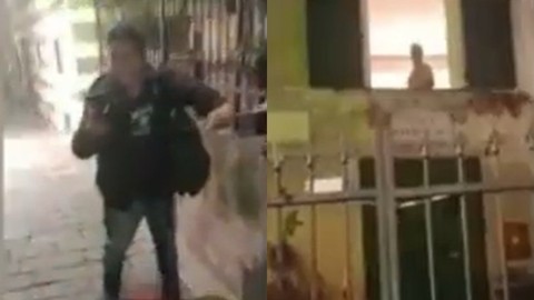 Evin önünde gürültü yapan şahsı okla vurarak öldürdü