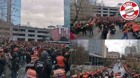 Yetersiz zam, mola yasağı, mağduriyetler... Trendyol Go kuryeleri kontak kapattı