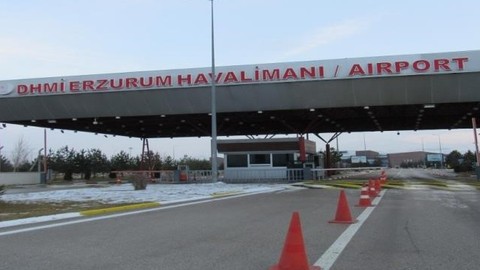 Erzurum'a uçak seferleri iptal edildi!