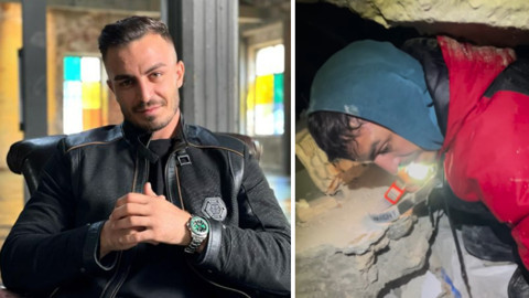 Ünlü Youtuber, yardım gelmeyince arkadaşının annesini enkaz altından kendisi çıkardı