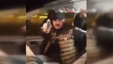 Asker eğlencesi adı altında magandalık!