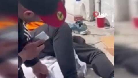 ABD'de bir kadın sokak ortasında doğum yaptı