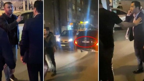 Tepki yağdı: AKP plakalı çakarlı araçla trafikte terör estirdi