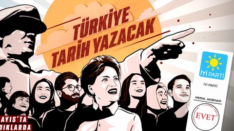 İYİ Parti'den seçim videosu: 'AK Yapım sunar'