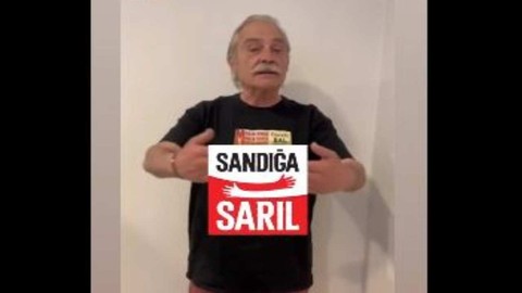 Sanatçılardan "Sandığa Sarıl" kampanyası
