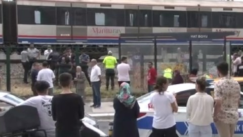 Marmaray'da iş cinayeti: Çalışma yapan işçiye çarptı!