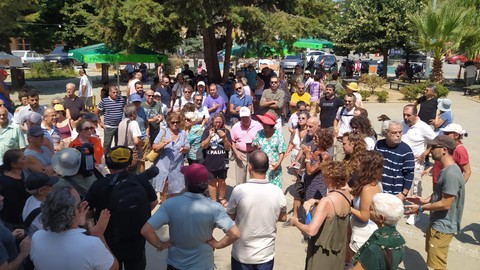 Adalılardan baskılar sonucu iptal edilen sergiye destek