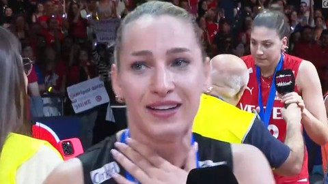 Gizem Örge'den şampiyonluk sonrası duygulandıran konuşma