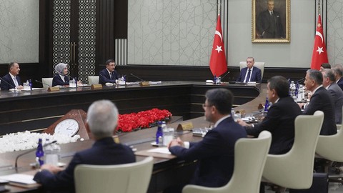 Cumhurbaşkanlığı Kabinesi, Erdoğan Başkanlığında Beştepe'de toplandı