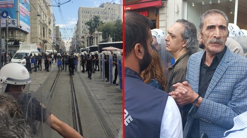 Cumartesi Anneleri/İnsanları kelepçelenerek gözaltına alındı!