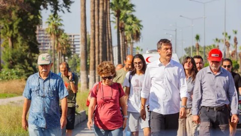 Erkan Baş bugün çocuklar için yolda