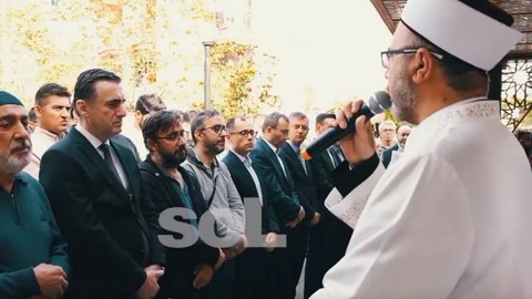 Zeren'in cenazesinde müftüden tepki çeken ifadeler: Emir büyük yerdendir, itiraz edecek makam yoktur