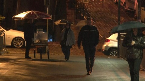 İstanbul’da sağanak yağmur etkili oluyor