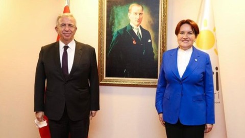 Bir araya geldiler: Mansur Yavaş'tan 'Akşener' açıklaması