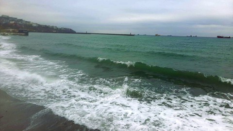Marmara'da deniz ulaşımına poyraz engeli