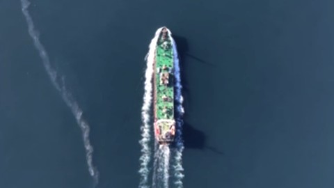Marmara Denizi'nde korkutan görüntü!