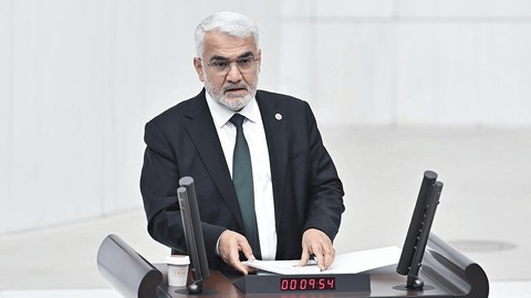 HÜDA Par Başkanı Meclis'te konuştu: 'Eyalet sistemi, özerklik ve federasyon modelleri tartışılabilir diyoruz'