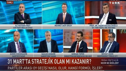 CHP'li Ali Haydar Fırat programı terk etti