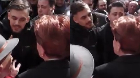 Kartal'da Meral Akşener'e aday tepkisi