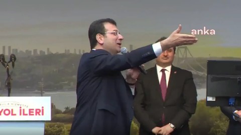 İmamoğlu'ndan Rabia işareti yapan vatandaşa: Haklısın, sizi de mutlu edeceğiz