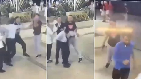 Galataport AVM'de Silahların Patladığı An Kameralarda