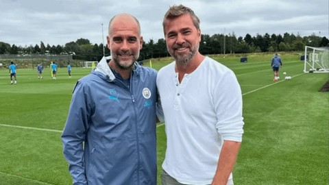Engin Altan Düzyatan Manchester City Antrenmanında