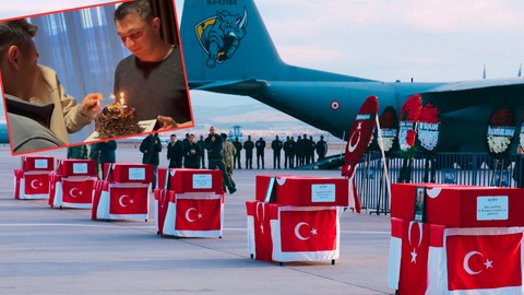 Şehit Teğmene Sürpriz Doğum Günü Kutlaması Yürek Yaktı