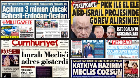 DEM Parti ile Öcalan Görüşmesini Hangi Gazete, Nasıl Gördü?