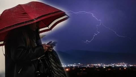 Meteoroloji'den Çok Sayıda İl İçin Sarı Kodlu Alarm! İstanbul ve İzmir de Listede...