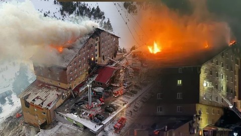 Bolu’daki Yangın Faciasından Bu Planla Sağ Çıktılar