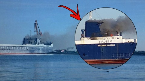 Samsun Limanı'nda Korku Dolu Anlar! 33 Kişi Ölümden Döndü