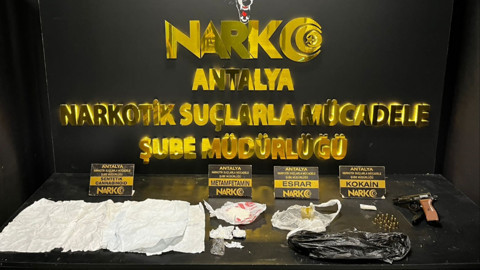 Antalya'da Büyük Uyuşturucu Operasyonu: 194 Gözaltı