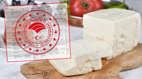 Tarım ve Orman Bakanlığı Listeyi Güncelledi... Bu Markalara Dikkat! Yediğiniz Şey Peynir Olmayabilir