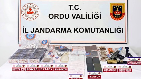 Ordu'da Uyuşturucu Baskını, 5 Kişi Tutuklandı