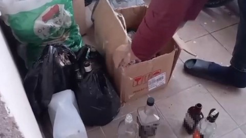 Kayseri'de Sahte İçki Baskını