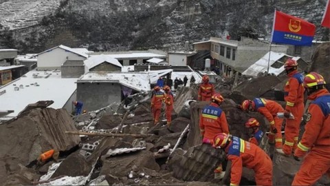 Çin'de Heyelan Faciası: 1 Kişi Öldü, 28 Kişi Kayıp