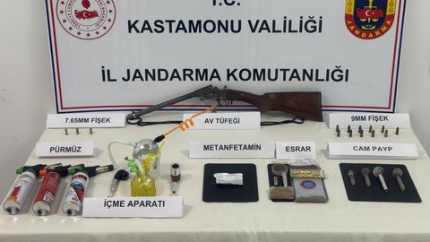 Kastamonu'da Jandarmadan Uyuşturucu Operasyonu