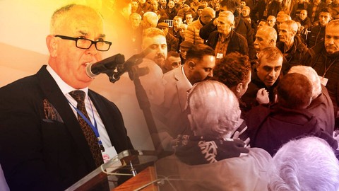 Kongrede Kriz: Yumruklar Havada Uçuştu, Başkan Maaşı 120 Bin TL'den 60 Bin TL'ye Düşürüldü