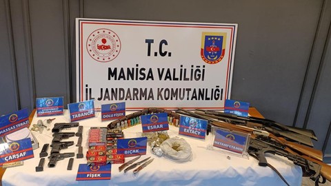 7 Mahalleye Dev Operasyon! Çok Sayıda Uyuşturucu ve Silah Ele Geçirildi